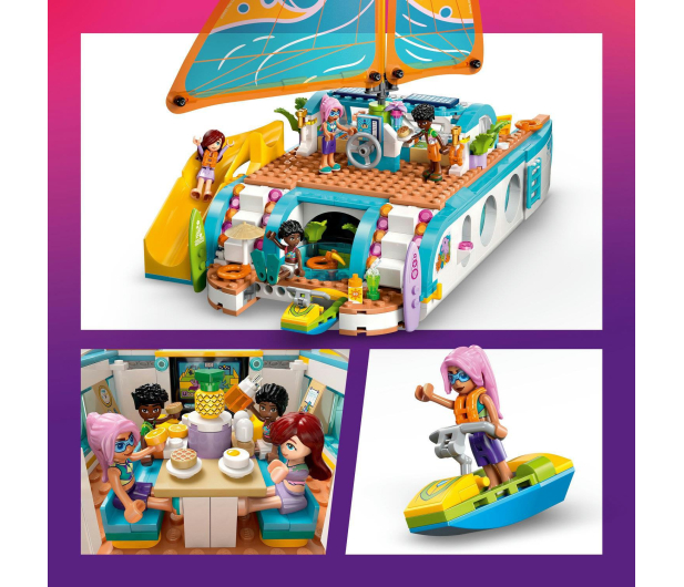 LEGO Friends 42664 Przygoda na łodzi - 1331628 - zdjęcie 3